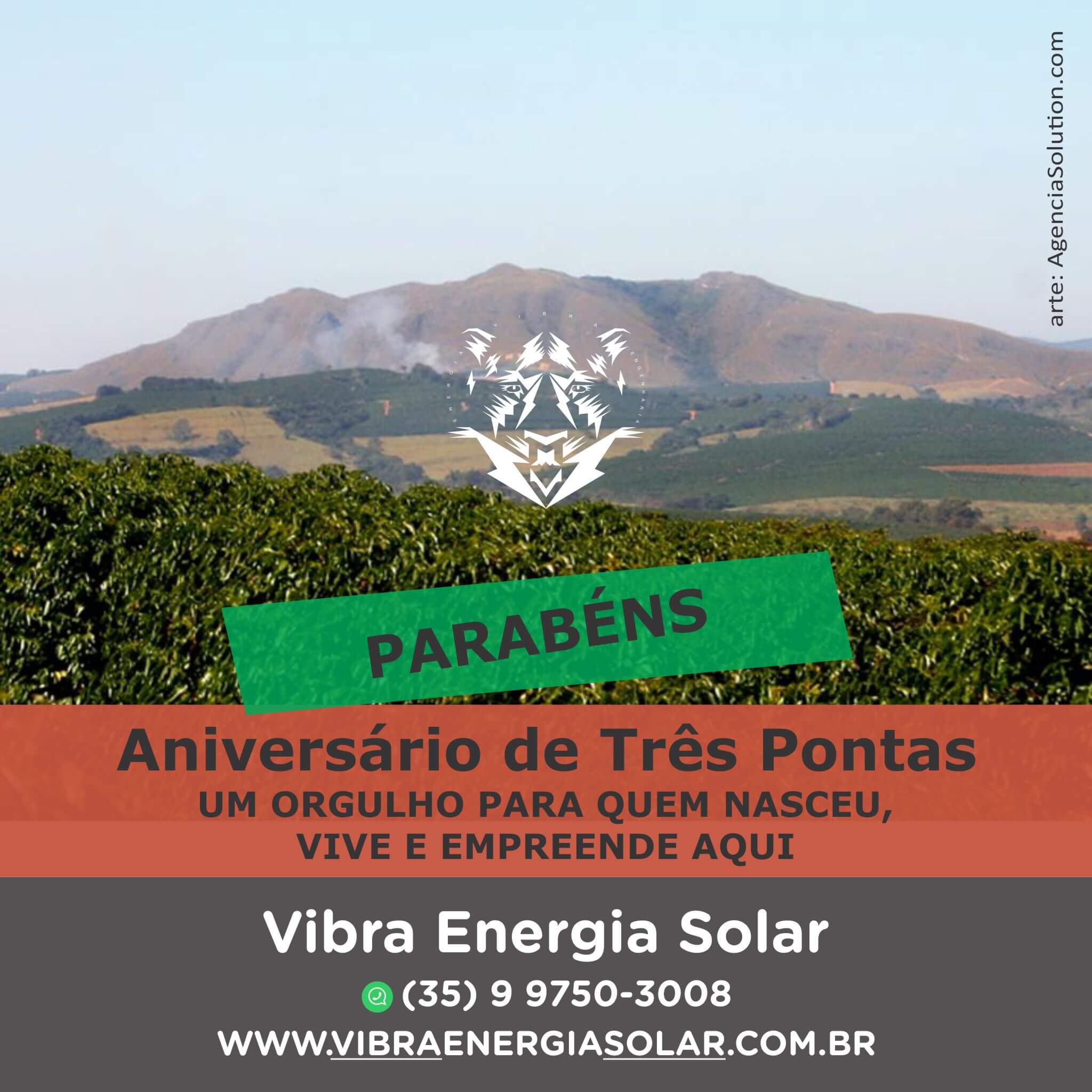🎉 Aniversário de Três Pontas: um orgulho para quem nasceu, vive e empreende aqui