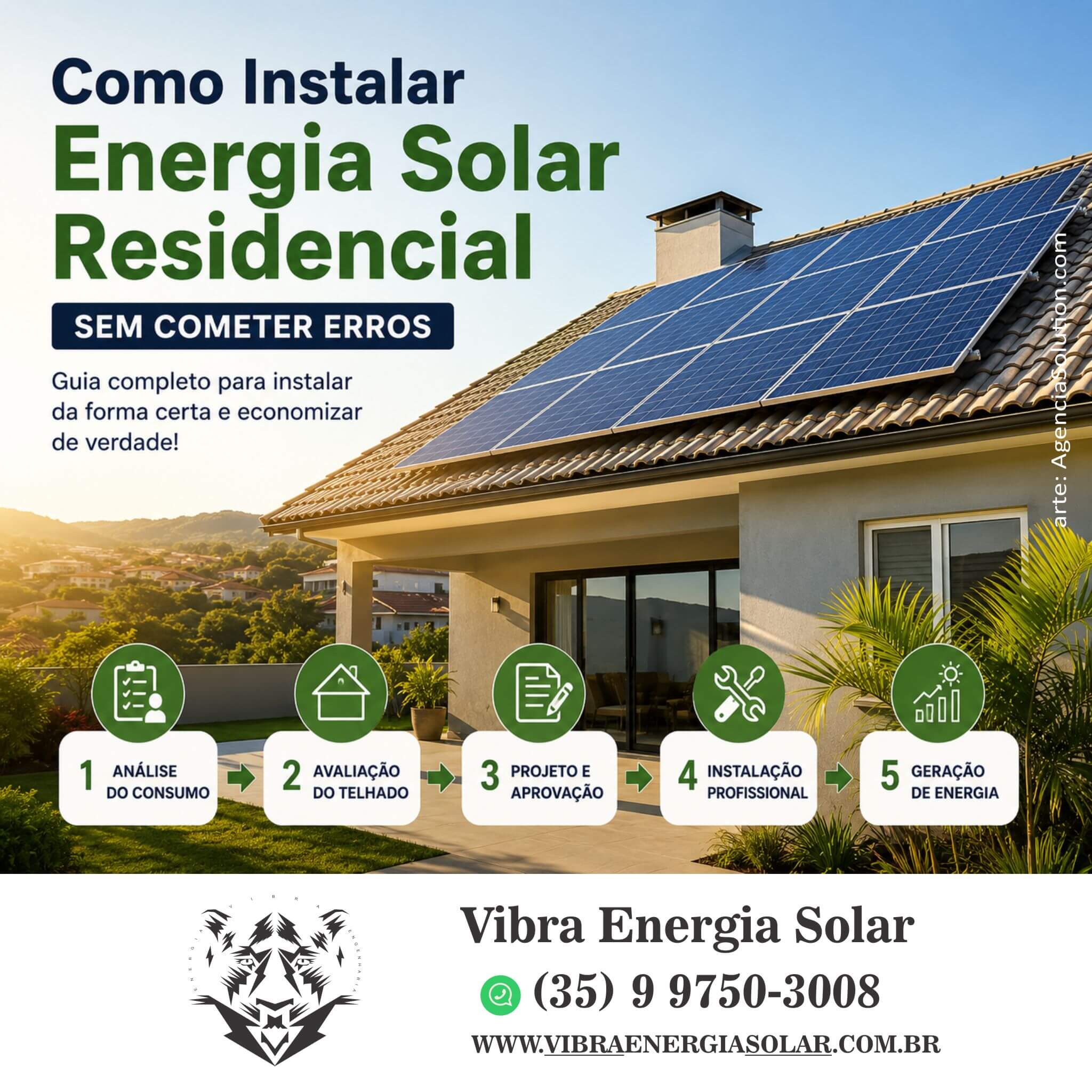 Como Instalar Energia Solar Residencial Sem Cometer Erros: O Guia Que Todo Proprietário Deveria Ler