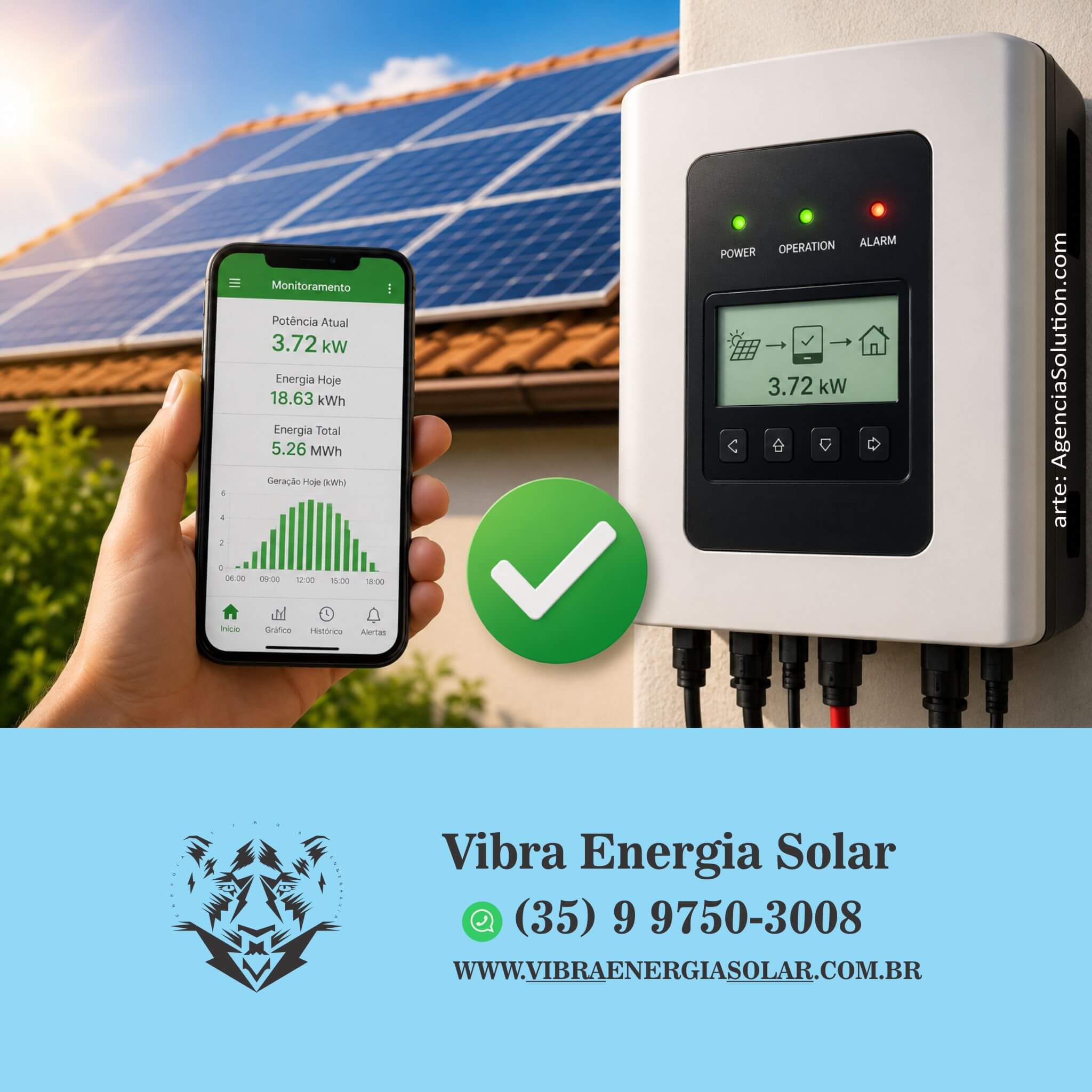 Como Saber se a Energia Solar Está Funcionando: 7 Sinais de Que Seu Sistema Está Gerando Energia Corretamente