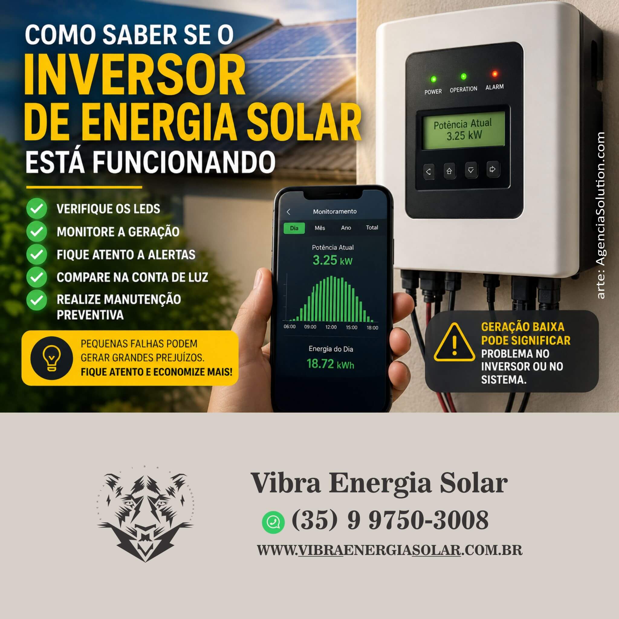Como Saber se o Inversor de Energia Solar Está Funcionando: Guia Completo Para Não Perder Dinheiro