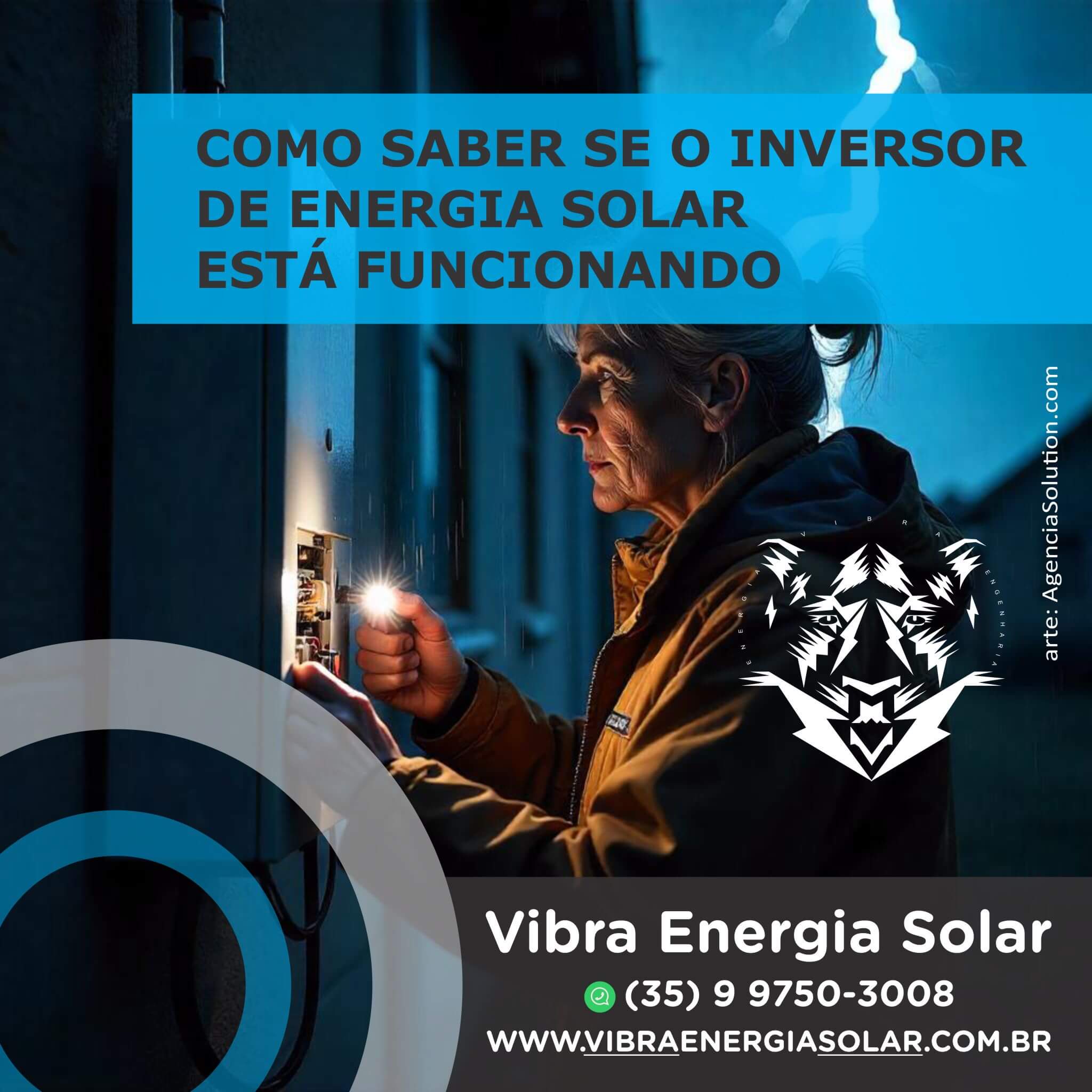 Como saber se o inversor de energia solar está funcionando