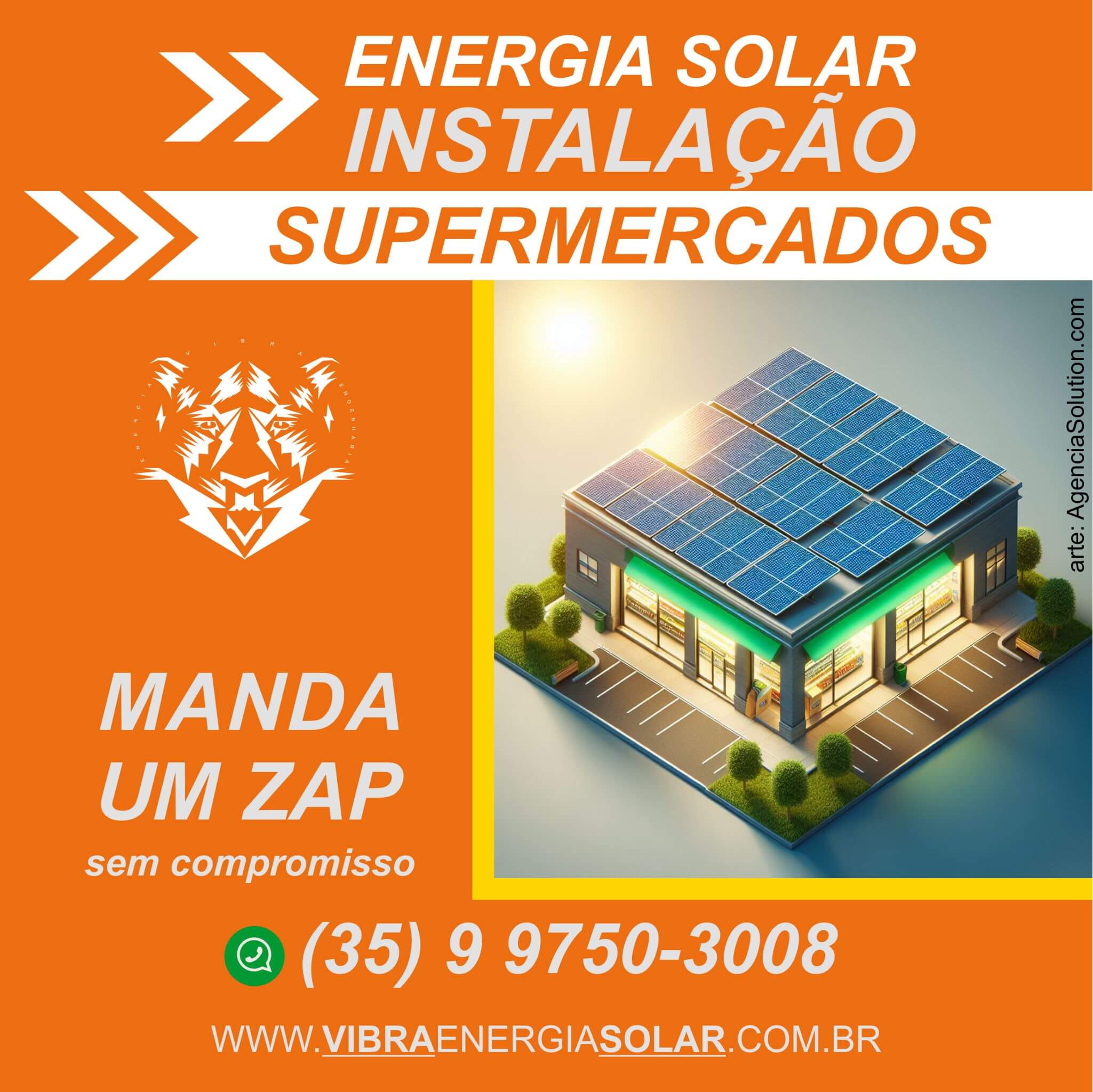 Energia Solar para Supermercados: Economia Sustentável e Eficiente