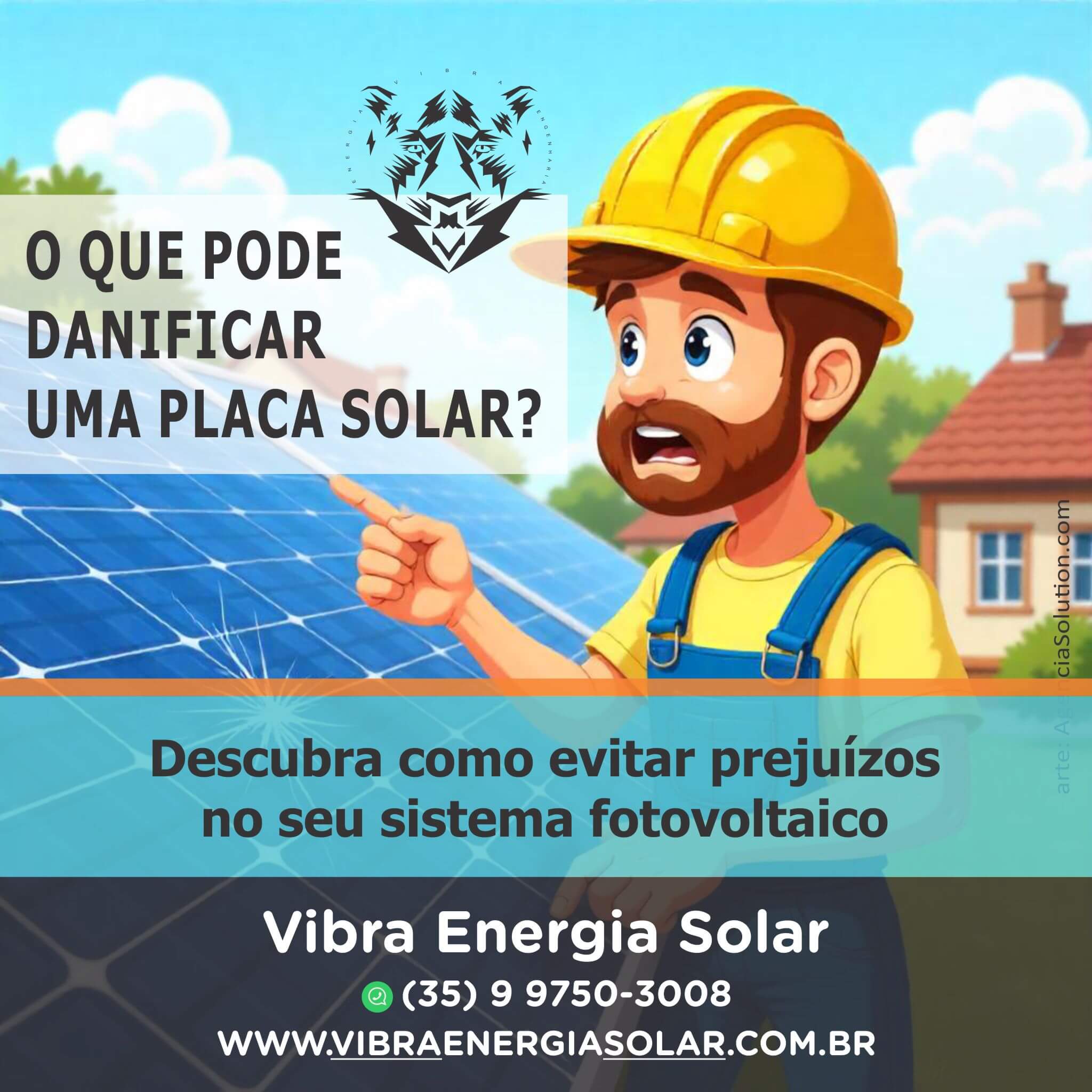 O que pode danificar uma placa solar? Descubra como evitar prejuízos no seu sistema fotovoltaico