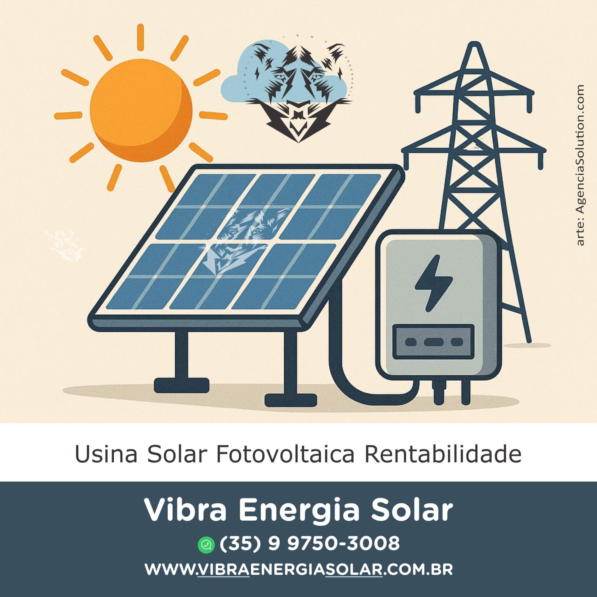 Usina Solar Fotovoltaica Rentabilidade: Investimento Inteligente Para Residências, Agronegócio e Empresas