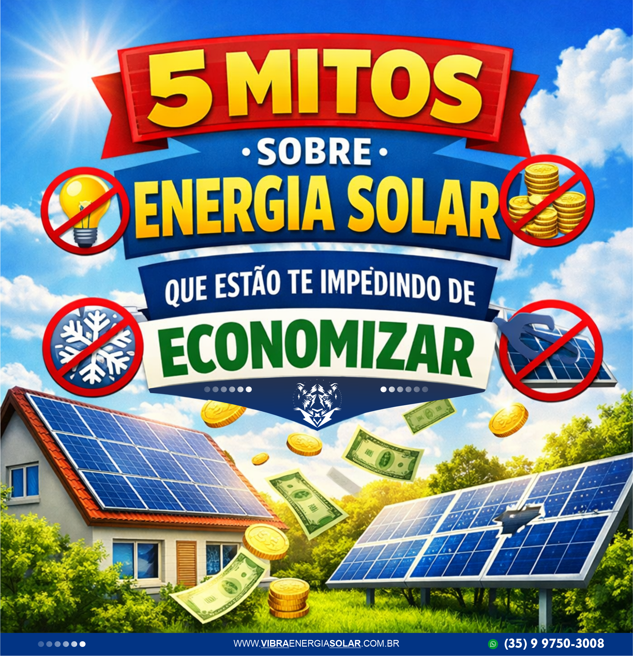 5 Mitos Sobre Energia Solar Que Estão Te Impedindo De Economizar
