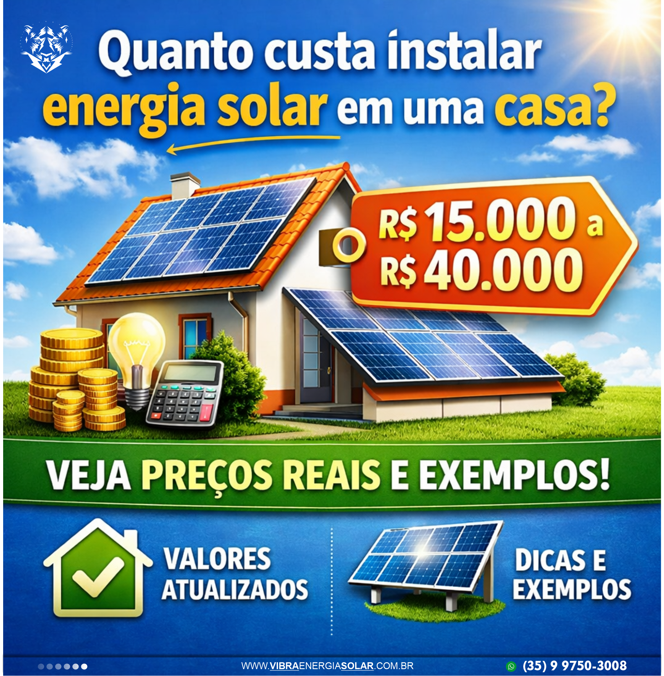 Quanto Custa Instalar Energia Solar Em Uma Casa? Veja Preços Reais e Exemplos