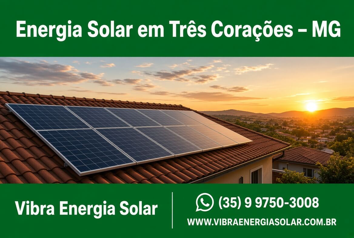 Energia Solar em Três Corações – MG