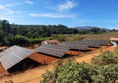 Instalação de Energia Solar Rural Três Pontas Fazenda Mutuca