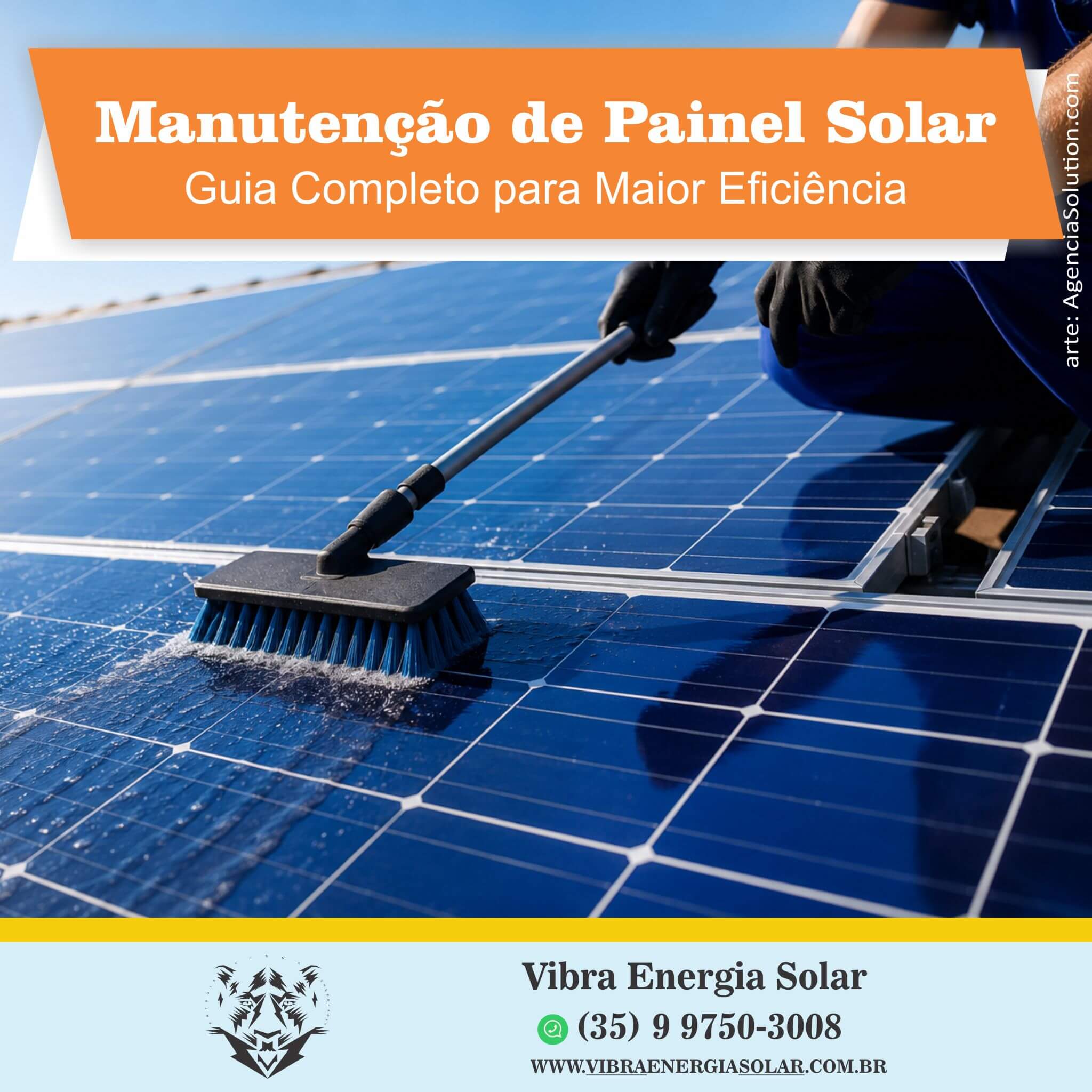 Descubra como a manutenção de painel solar aumenta a eficiência, evita falhas e prolonga a vida útil do sistema fotovoltaico. Saiba quando fazer.